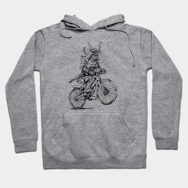 SEEMBO Samurai Cycling Bicycle Riding Bicycling Biking Bike Hoodie by SEEMBO